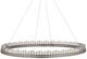 Currey & Company Pleiades Clear/Silver Large Chandelier-4