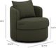 TOV Furniture Silvi Kale Green Swivel Accent Chair-2