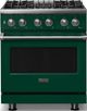 Viking® 5 Series 30" Ivy Pro Style Dual Fuel (LP) Range with Polished Chrome Trim-0