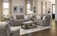 iAmerica Childers Pewter Manual Reclining Loveseat-1
