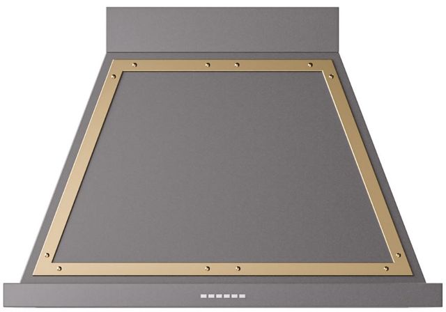 Ilve® Nostalgie II Noblesse 36" Graphite Matte Wall Mounted Range Hood-0