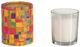 Sagebrook Home 4" Pink/White/Yellow Sleep When Dead Boxed Candle-3
