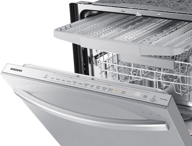 Samsung 24" Fingerprint Resistant Stainless Steel Top Control Built In Dishwasher-1