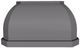 Vent-A-Hood® Designer Series 54" Gunsmoke Wall Mounted Range Hood-0