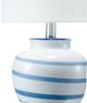 A & B Home Blue/White Table Lamp-2