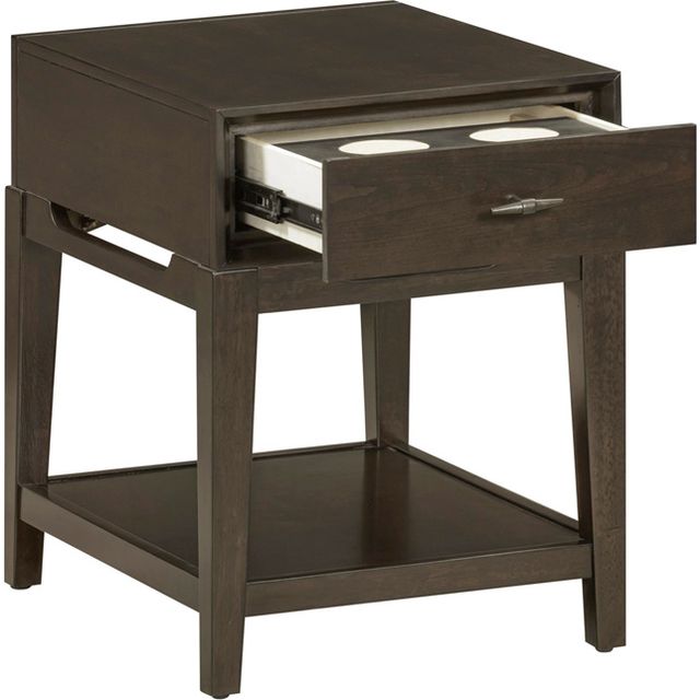 aspenhome® Sutton French Roast Chairside Table-2