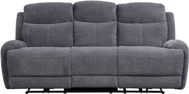 Parker House® Bowie Bizmark Grey Power Sofa-0