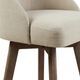 Ollix by Madison Park Pearce Sand Bar Stool with Swivel Seat-4