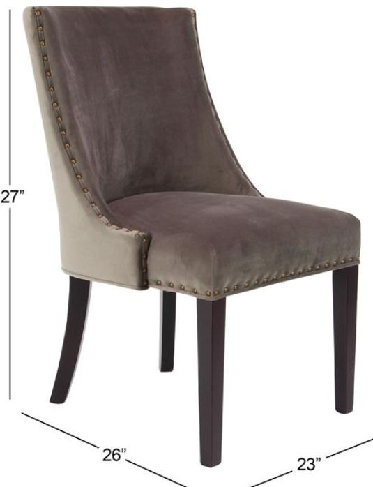 Deco Marche Brown Dining Side Chair-3