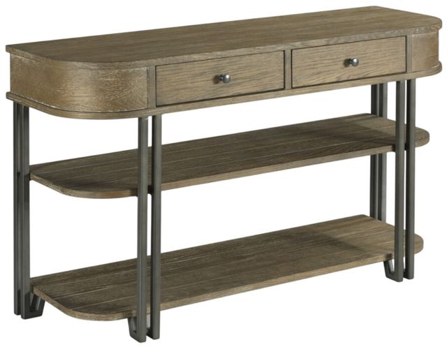 Creek Side Customs Saddletree Brown Sofa Table-0