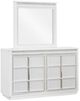 Signature Design by Ashley® Chalanna White Dresser and Mirror-0
