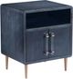 TOV Furniture Marco Indigo Lacquer Side Table-2