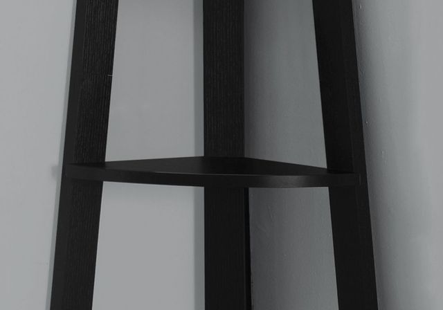 Monarch Specialties Inc. Black Corner Accent Etagere-3