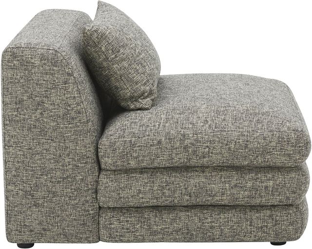 Moe's Home Collection Lowtide Stone Tweed Slipper Chair-2