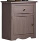 Furniture of America® Stavros Gray Nightstand-0