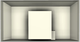 Vent-A-Hood® K Series 36" Biscuit Wall Mounted Liner Insert-3