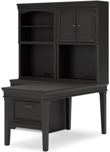 Signature Design by Ashley® Beckincreek 4-Piece Black Office Desk Set-1