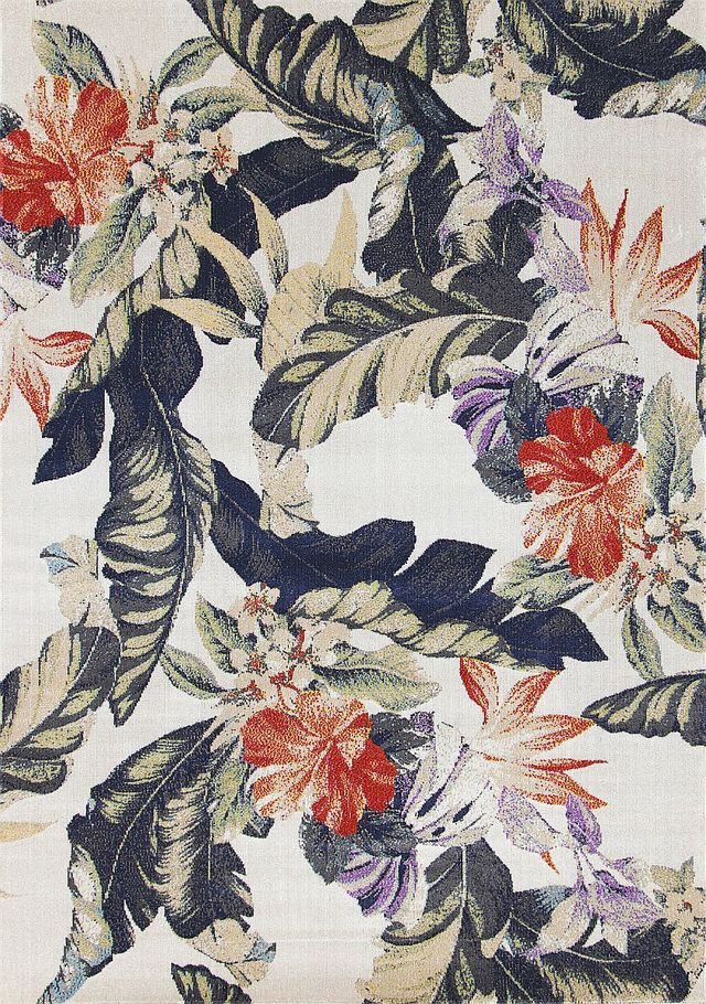 Kalora Interiors Sara 5'x8' Style 1 Indoor/Outdoor Area Rug-0