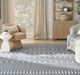 Nourison Home™ Astra Machine Washable Denim 5'x7' Area Rug-2