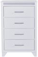 Signature Design by Ashley® Jarlee White 4-Drawer Chest-1