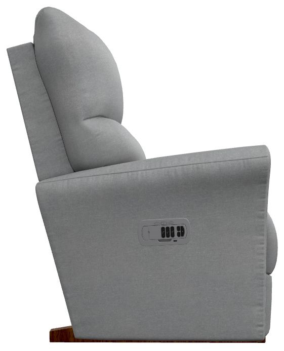 La-Z-Boy® Rowan Bluestone Power Rocking Recliner with Headrest-3