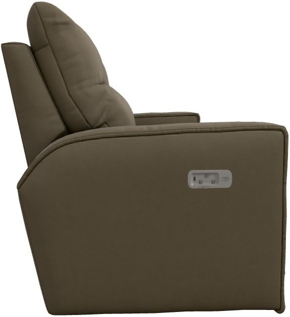 La-Z-Boy® Maddox Buff Power Reclining 2-Seat Sofa with Headrest and Lumbar-2