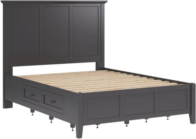 Modus Furniture Grace Raven Black Full Platform Storage Bed-2