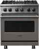 Viking® 5 Series 30" Damascus Gray Pro Style Dual Fuel Range-0