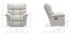 La-Z-Boy® Mateo Linen Power Wall Recliner with Headrest-5