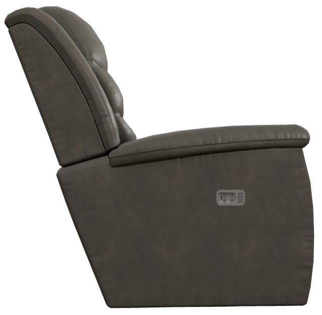La-Z-Boy® Redwood Slate Power Wall Recliner with Headrest and Lumbar-2
