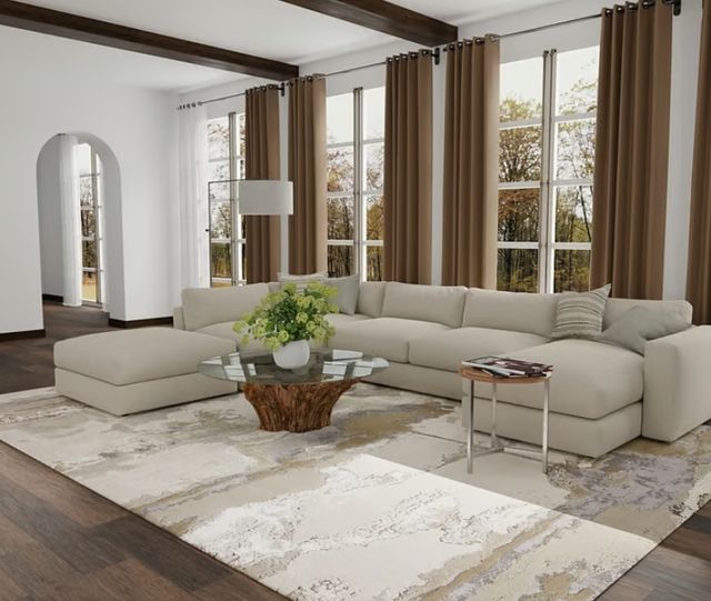 Cozy Area Rug Durable area rug in a high traffic area