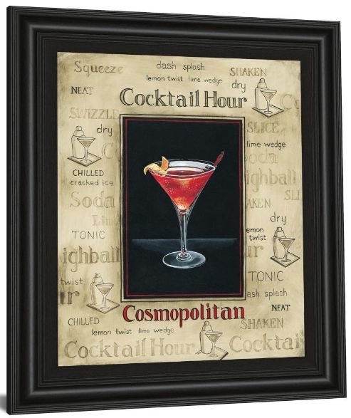 Classy Living Gregory Gorham Cosmopolitan 22"W Wall Art-3