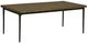 Nest Home Collections Chloe Antique Natural Coffee Table with Black Base-0