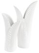 Uttermost® Leafscape 2-Piece White Vases Set-2