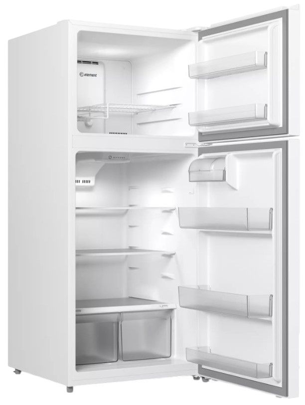 Element® 28" 17.6 Cu. Ft. White Top Freezer Refrigerator -3