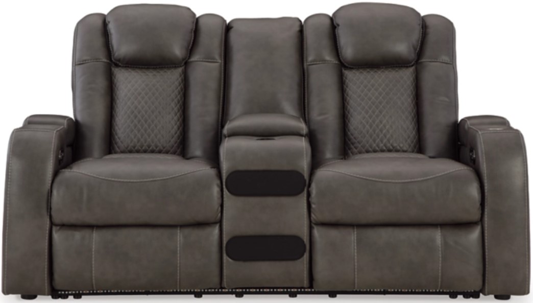 Signature Design by Ashley Fyne-Dyme Power Reclining Loveseat - Thumbnail 4