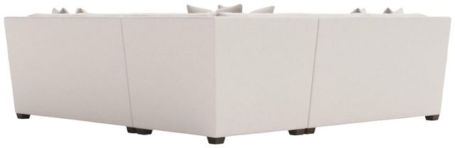 Bernhardt Barnes Bernhardt Living 3-Piece White L-Shape Sectional-3