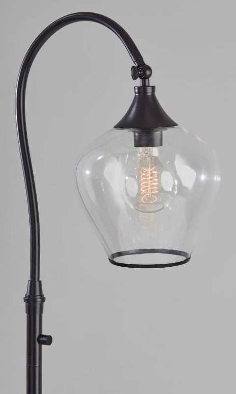 Adesso® Bradford Dark Bronze Floor Lamp-2