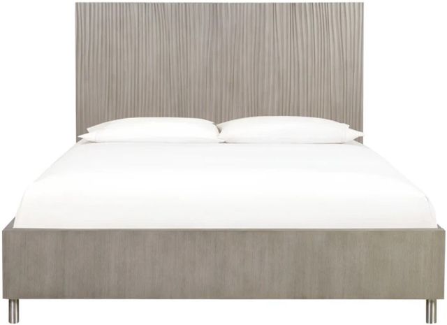 Modus Furniture Argento Misty Gray Queen Panel Bed-2