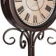 Crestview Collection Somerville Brown Floor Clock-2