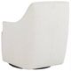 Fairfield® Giselle White Swivel Chair-1