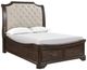 New Classic® Home Furnishings Lyndhurst Walnut Queen Panel Bed-1