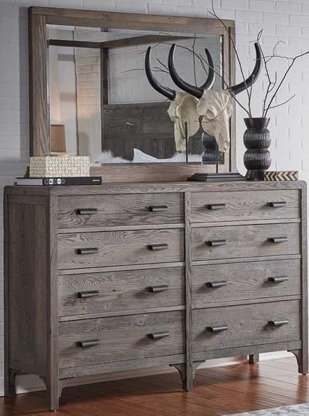 Urban Collections by Yutzy Woodworking Sonoma Retreat White Oak Mirror-1