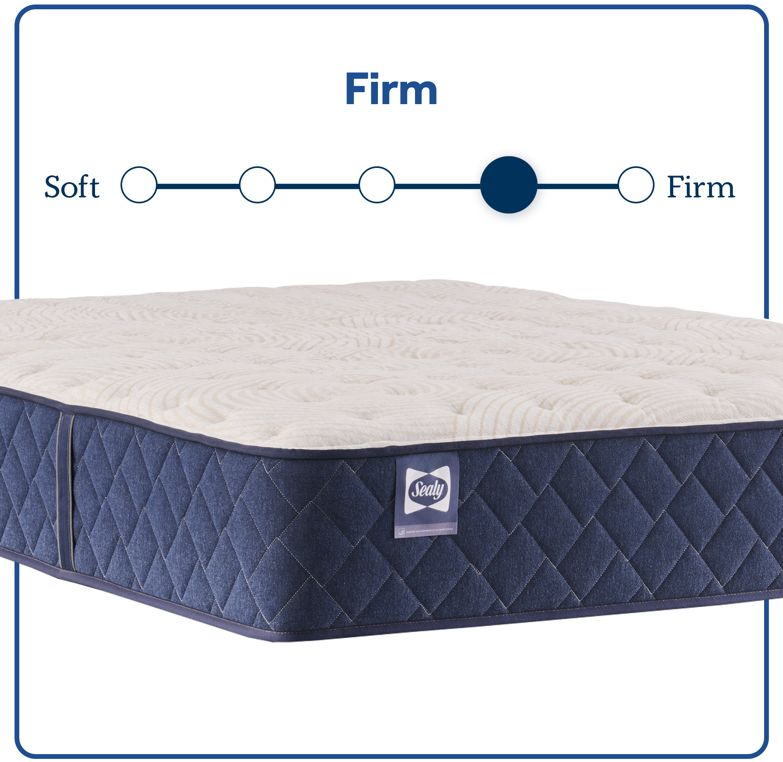 Sealy Zen Garden 12.5" Wrapped Coil Firm Tight Top Split California King Mattress - Thumbnail 2
