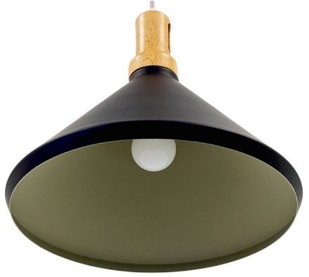 YHD Black 1-Light Bell Pendant Lighting-3