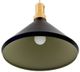YHD Black 1-Light Bell Pendant Lighting-3