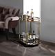ACME Furniture Lacole Champagne/Mirrored Serving Cart-1