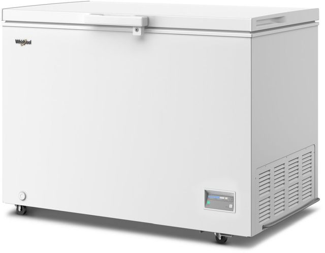 Whirlpool® 11 Cu. Ft. White Chest Freezer with 2 Storage Basket-3