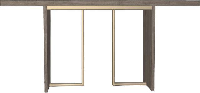 Amisco Customizable Zoel Thermo Fused Laminate Rectangular Dining Table Top with Metal Base-3