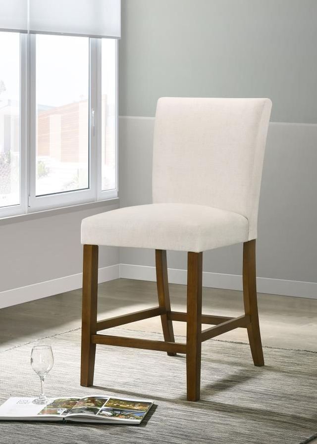 Coaster® Paxton Beige/Brown Upholstered Counter Dining Side Chair-1